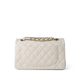 CHANEL Handbag WHITE 21B Ivory Caviar Quilted Classic Flap Small Light Gold Hardware -Knockoff
