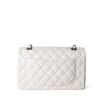 CHANEL Handbag White / Classic flap 21S White Caviar Quilted Classic Flap Small Light Gold Hardware -Knockoff
