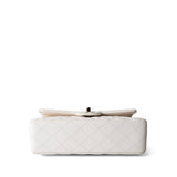 CHANEL Handbag White / Classic flap 21S White Caviar Quilted Classic Flap Small Light Gold Hardware -Knockoff
