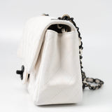 CHANEL Handbag White White Lambskin Quilted Mini Square Single Flap -Knockoff
