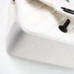 CHANEL Handbag White White Lambskin Quilted Mini Square Single Flap -Knockoff
