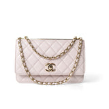 CHANEL Handbag WOC / Purple 21B Light Purple Lambskin Quilted Trendy CC Wallet on Chain WOC -Knockoff
