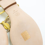 CHANEL Handbag Yellow 20S CC Yellow Sandals Size 39 -Knockoff
