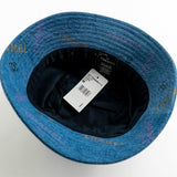 CHANEL Hat Blue 22P Blue Denim Cloche Bucket Hat M -Knockoff
