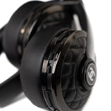 CHANEL Headphones Black Chanel x Monster Black Quilted Headphones w/ Case -Knockoff
