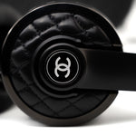 CHANEL Headphones Black Chanel x Monster Black Quilted Headphones w/ Case -Knockoff
