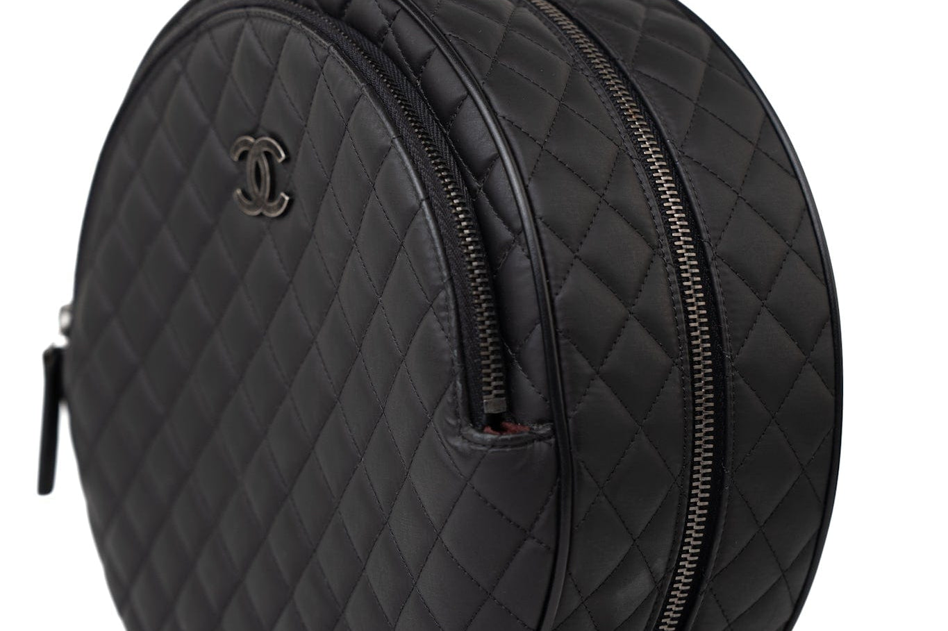 CHANEL Headphones Black Chanel x Monster Black Quilted Headphones w/ Case -Knockoff
