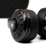 CHANEL Headphones Black Chanel x Monster Black Quilted Headphones w/ Case -Knockoff
