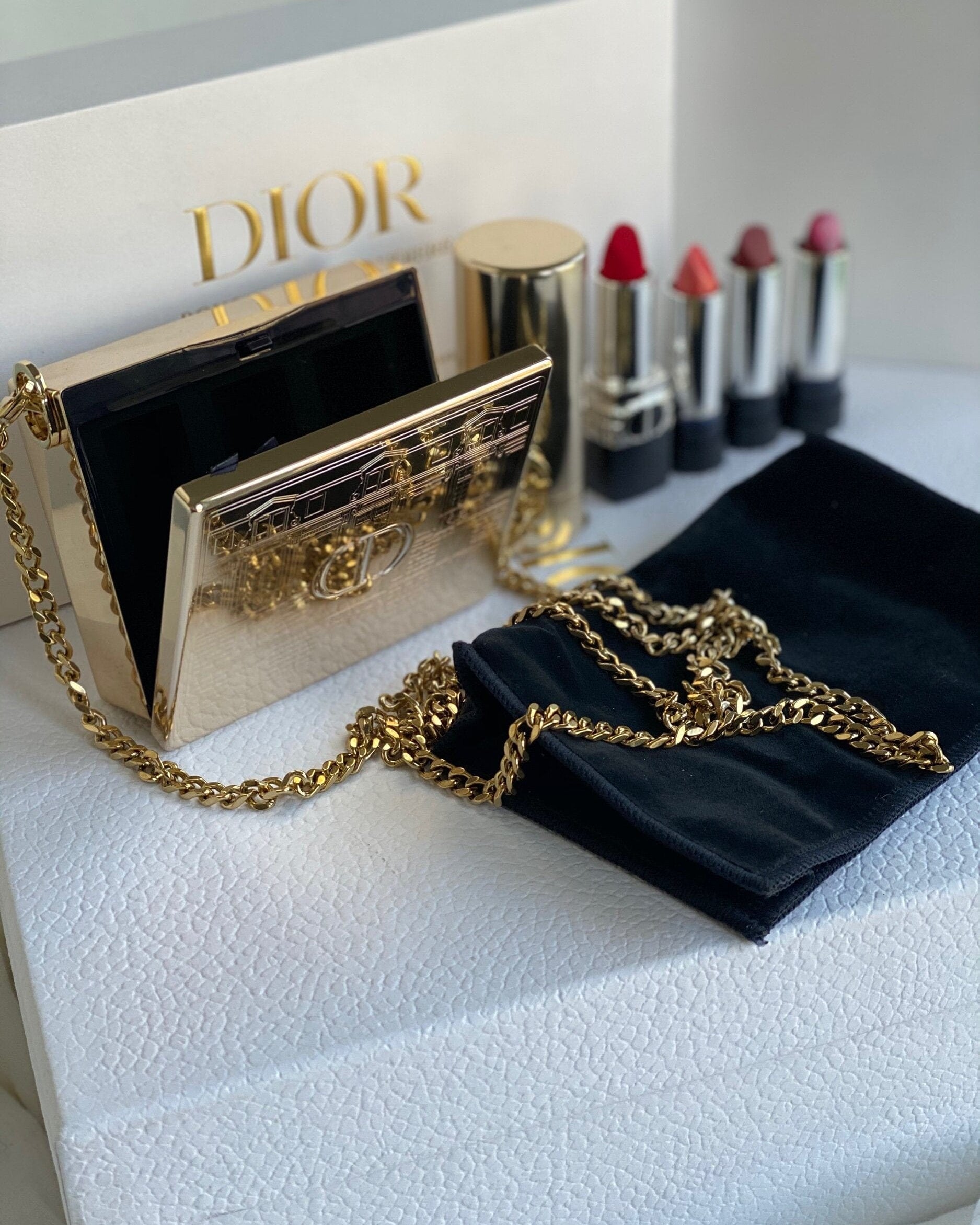 CHANEL Lipstick DIOR Rouge Dior Minaudiere  - The Atelier of Dreams Limited Edition -Knockoff
