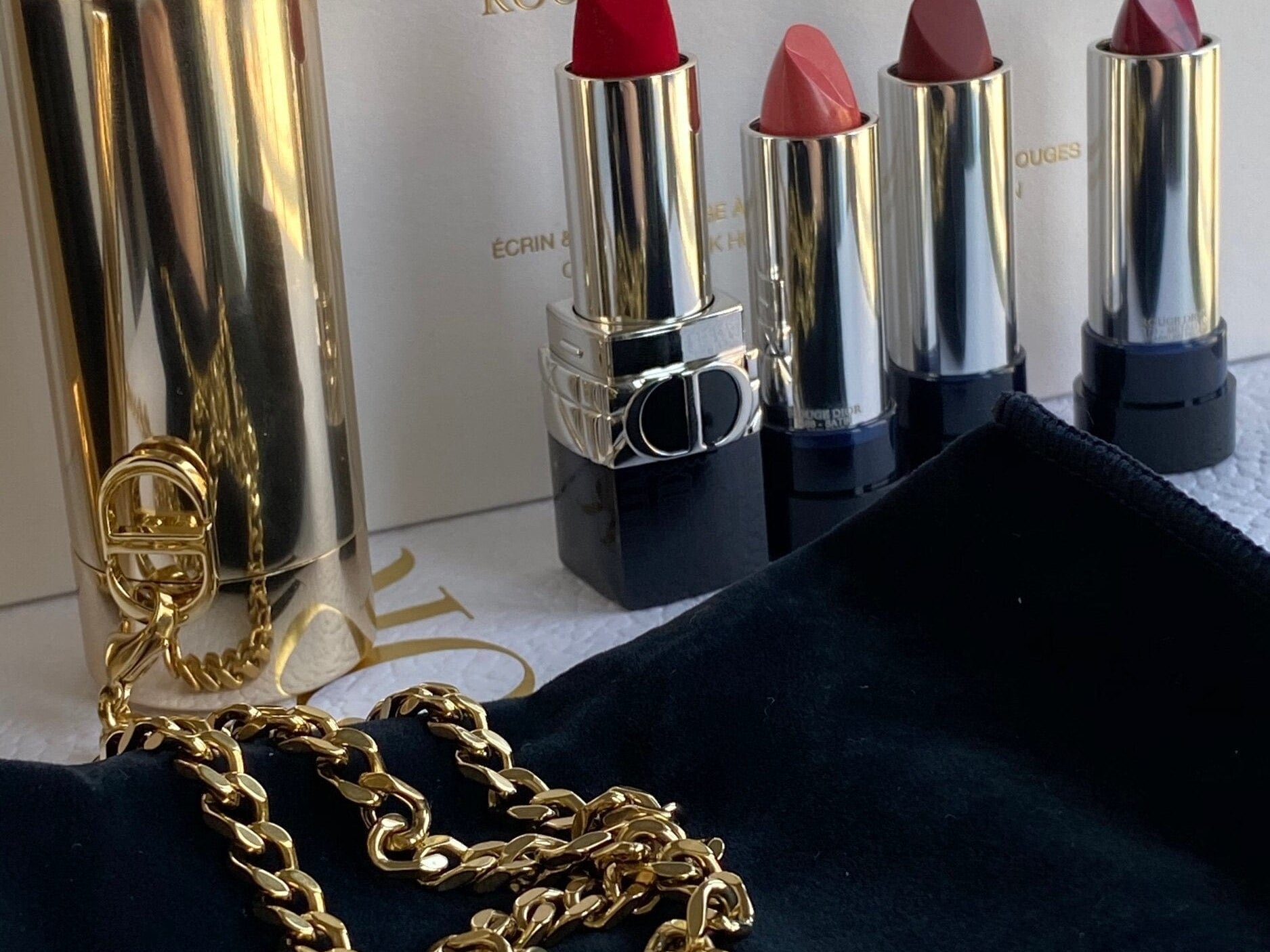 CHANEL Lipstick DIOR Rouge Dior Minaudiere  - The Atelier of Dreams Limited Edition -Knockoff
