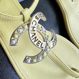 CHANEL Sandals Chanel 20S Yellow Sandals Size 39 -Knockoff
