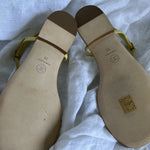 CHANEL Sandals Chanel 20S Yellow Sandals Size 39 -Knockoff
