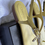 CHANEL Sandals Chanel 20S Yellow Sandals Size 39 -Knockoff
