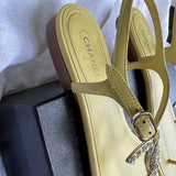 CHANEL Sandals Chanel 20S Yellow Sandals Size 39 -Knockoff
