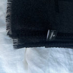 CHANEL Scarf Black Chanel Cashmere Scarf - Black -Knockoff
