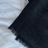 CHANEL Scarf Black Chanel Cashmere Scarf - Black -Knockoff
