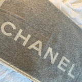 CHANEL Scarf Grey Chanel Cashmere Scarf - Grey -Knockoff
