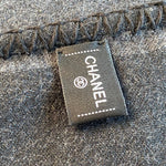 CHANEL Scarf Grey Chanel Cashmere Scarf - Grey -Knockoff
