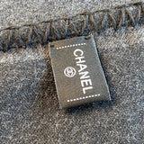 CHANEL Scarf Grey Chanel Cashmere Scarf - Grey -Knockoff
