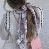 CHANEL Scarf Pink CC Square Scarf Pink -Knockoff
