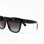 CHANEL Sunglasses Black Black CC Sunglasses 5380-A -Knockoff
