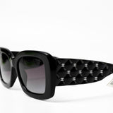 CHANEL Sunglasses Black Black CC Sunglasses 5483-A -Knockoff
