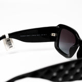 CHANEL Sunglasses Black Black CC Sunglasses 5483-A -Knockoff
