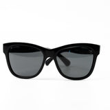 CHANEL Sunglasses Black CC Sunglasses 5380-A -Knockoff
