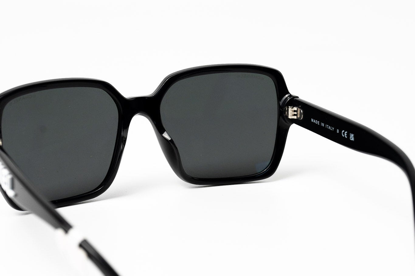 CHANEL Sunglasses Black CC Sunglasses 5408-A -Knockoff
