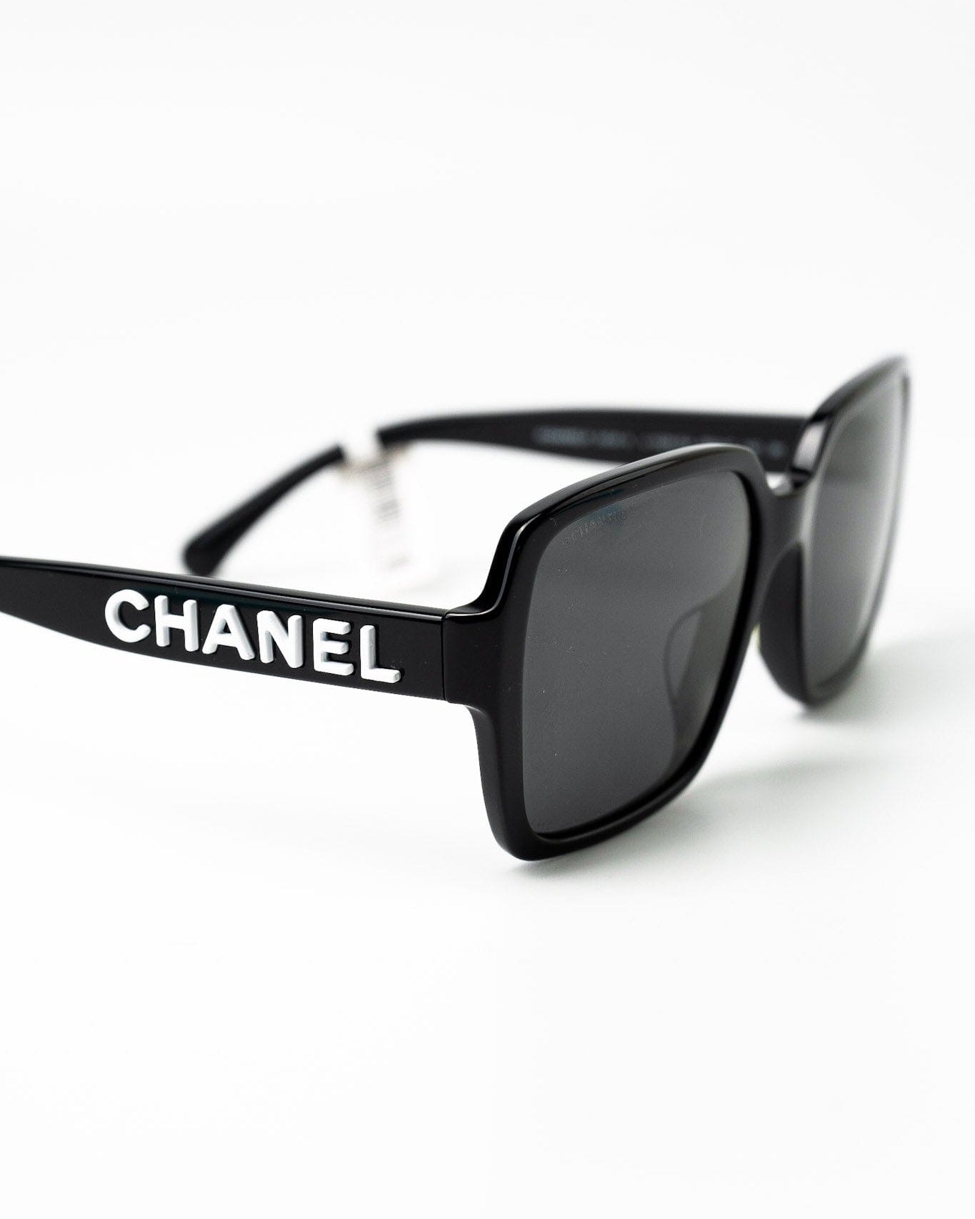 CHANEL Sunglasses Black CC Sunglasses 5408-A -Knockoff
