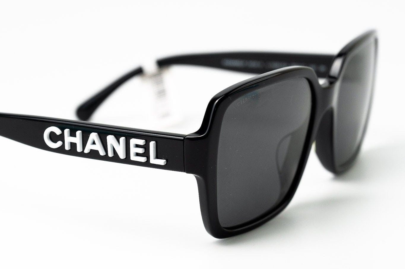 CHANEL Sunglasses Black CC Sunglasses 5408-A -Knockoff
