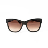 CHANEL Sunglasses Black Dark Brown CC Sunglasses 5380-A -Knockoff
