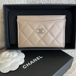 CHANEL Wallet 22A Dark Beige Caviar Quilted Card Holder LGHW -Knockoff
