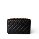 CHANEL Wallet Black Black 22C WOC Trendy CC Rose Gold Hardware -Knockoff
