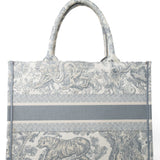 Christian Dior Tote Grey Dior Canvas Book Tote Small Toile De Jouy Grey -Knockoff
