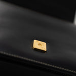 Fendi Handbag Fendi Fab Black Shoulder Bag Gold Hardware -Knockoff
