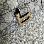 Gucci Handbag Gucci x Balenciaga The Hacker Project Small Hourglass Top Handle Bag Beige /Ebony -Knockoff
