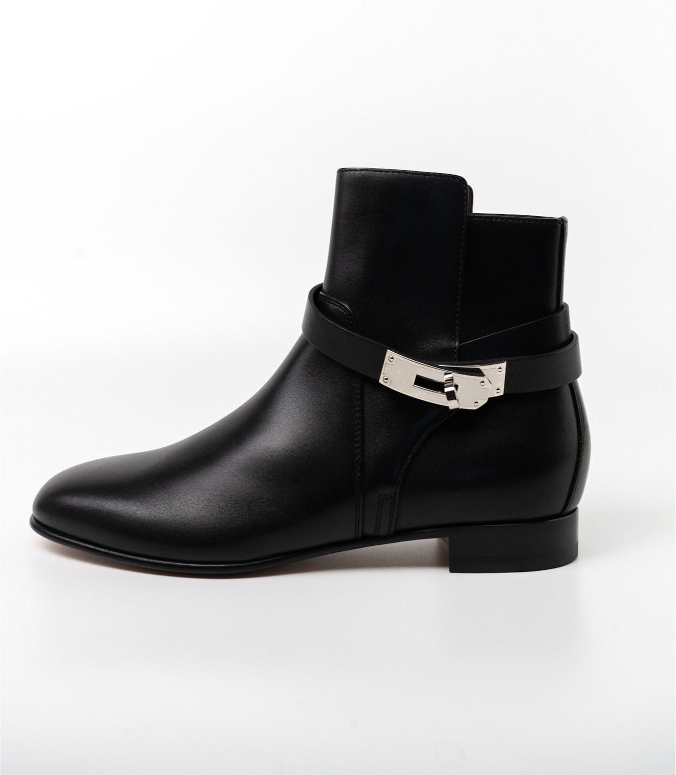 Hermes Boots Black Hermès Black Neo Ankle Boots (Size 37.5) -Knockoff
