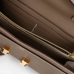 Hermes Clutch Hermès Etoupe Epsom Constance To Go Wallet 18cm Gold Hardware -Knockoff
