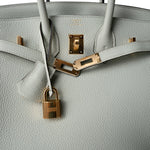 Hermes Handbag Birkin 25 Gris Neve Togo Leather Gold Hardware B Stamp -Knockoff
