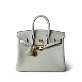 Hermes Handbag Birkin 25 Gris Neve Togo Leather Gold Hardware B Stamp -Knockoff
