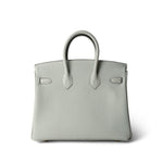 Hermes Handbag Birkin 25 Gris Neve Togo Leather Gold Hardware B Stamp -Knockoff
