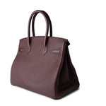 Hermes Handbag Birkin 30 Bordeaux Veau Togo Leather Gold Plated Hardware A Stamp -Knockoff
