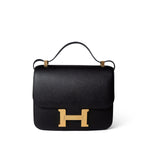 Hermes Handbag Black Constance 24 Black Epsom Gold Plated C Stamp -Knockoff
