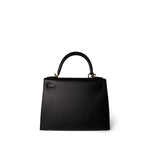 Hermes Handbag Black Kelly 28 Black Epsom Gold Plated B Stamp -Knockoff
