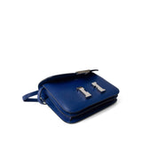 Hermes Handbag Blue / Constance Constance 18 7T Bleu Electrique Chèvre Leather Palladium Plated U Stamp -Knockoff
