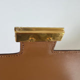 Hermes Handbag Brown Constance 23 Gold Veau Epsom Leather Gold Plated Hardware -Knockoff
