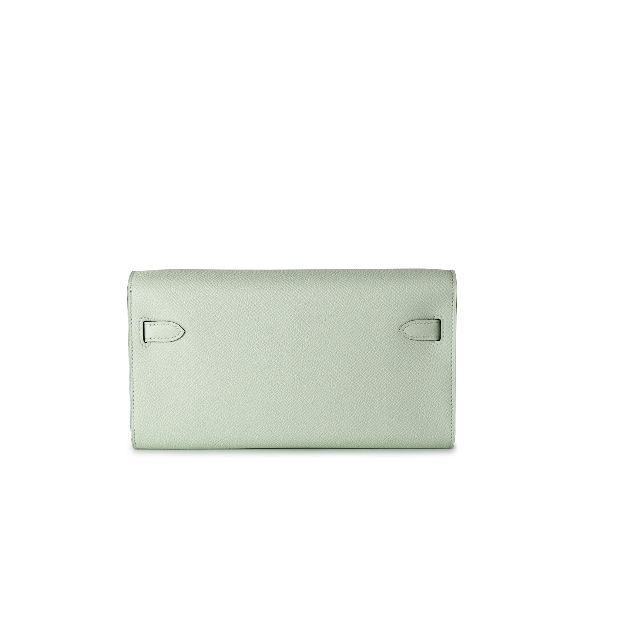 Hermes Handbag Green Kelly To Go Vert Fizz in Epsom Leather with Palladium Hardware B Stamp 2023 -Knockoff
