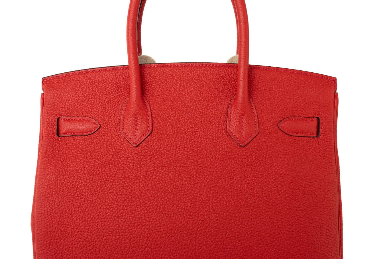 Hermes Handbag Hermes Birkin 30 Rouge de Coeur Togo D Stamp -Knockoff
