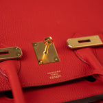 Hermes Handbag Hermes Birkin 30 Rouge de Coeur Togo D Stamp -Knockoff
